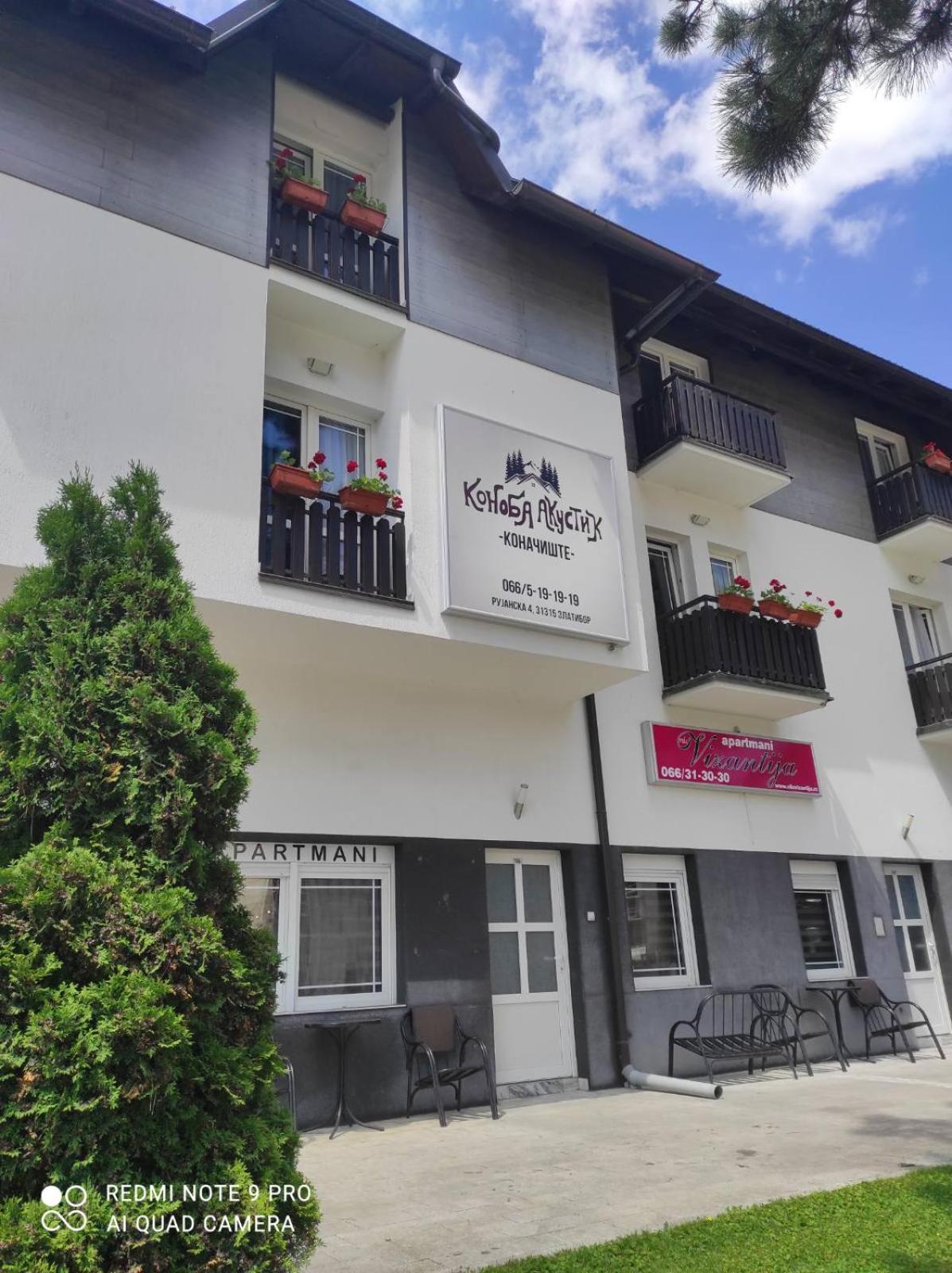 Hotel Konaciste Akustik Ζλάτιμπορ Εξωτερικό φωτογραφία